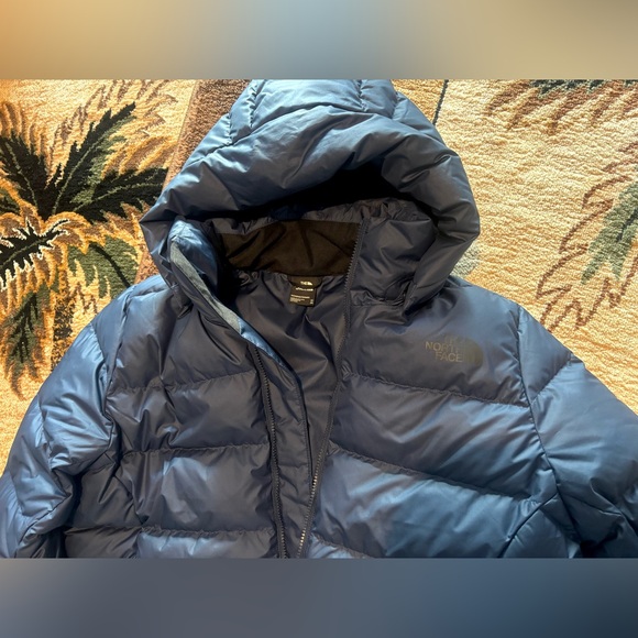 THE NORTH FACE 💅❄️ Metropolis Summit Navy Blue 600 Down Parka Coat Plus Size 2X - Picture 6 of 16